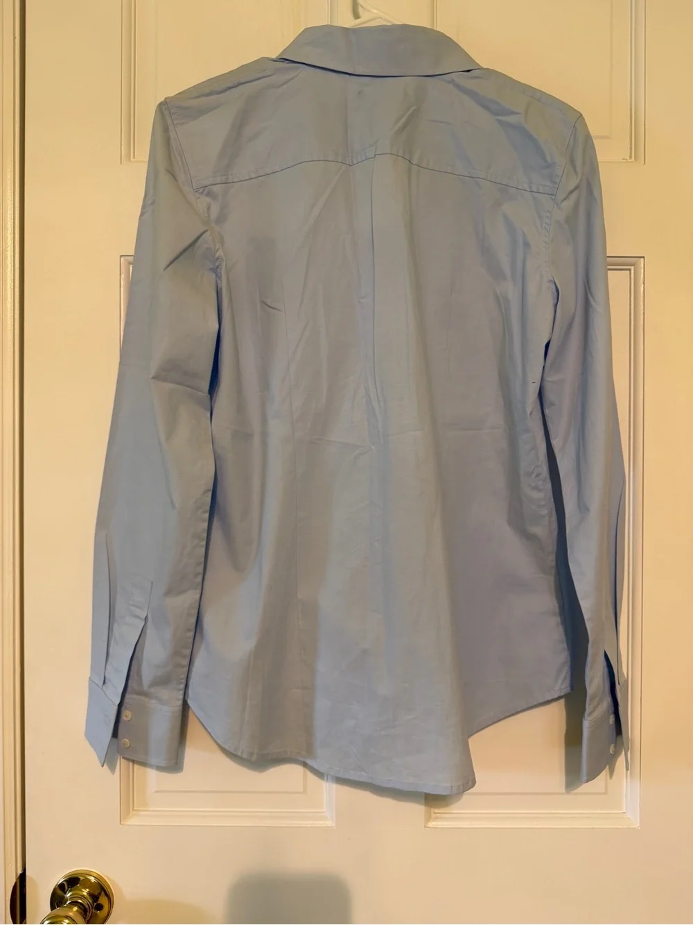 NWT Banana Republic Stretch Light Blue Mens Button-Down Dress Shirt